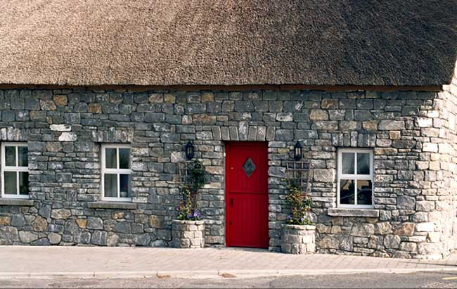 Stone and Thatch House